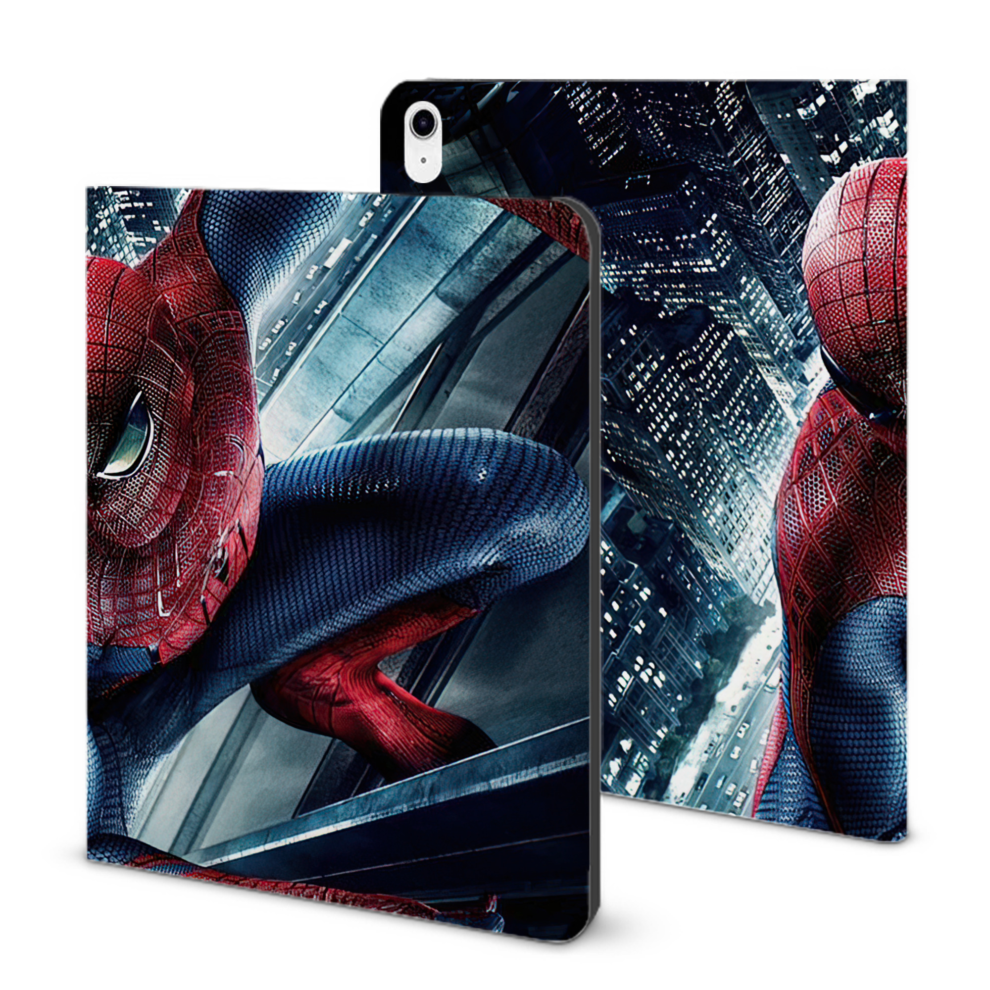 （画像用） アベンジャーズ The Avengers IPad ケース ブック型 PUレザー TPU 耐衝撃 軽量 薄型 ペン収納なし 全面保護 IPad 各モデル対応